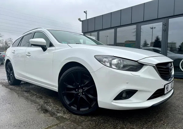 wielkopolskie Mazda 6 cena 49999 przebieg: 159790, rok produkcji 2014 z Szczecin